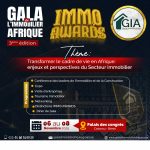 Gala de l’Immobilier Afrique : la 3ᵉ édition s’annonce prestigieuse