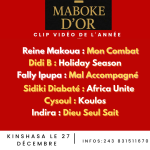 Les Maboké d’Or : Les meilleurs clips vidéo en compétition