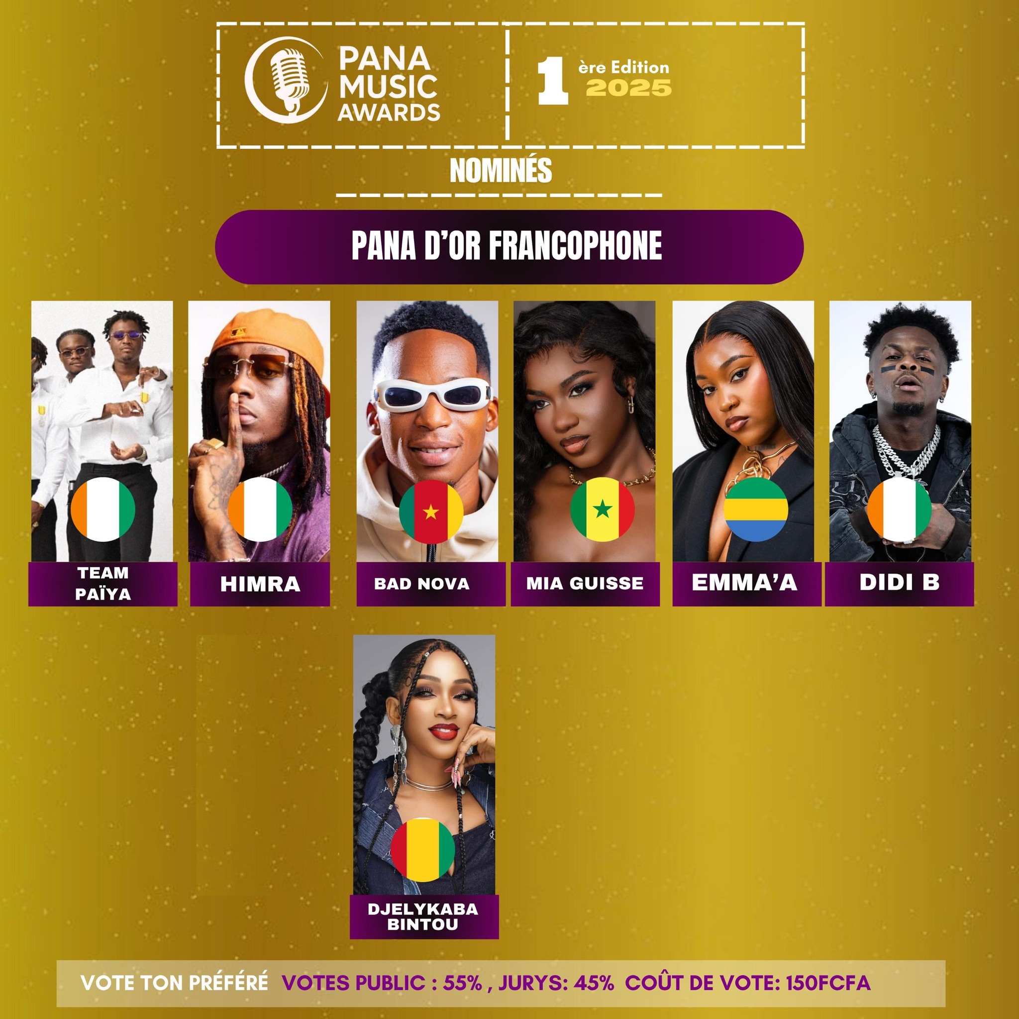 PANA MUSIC AWARDS